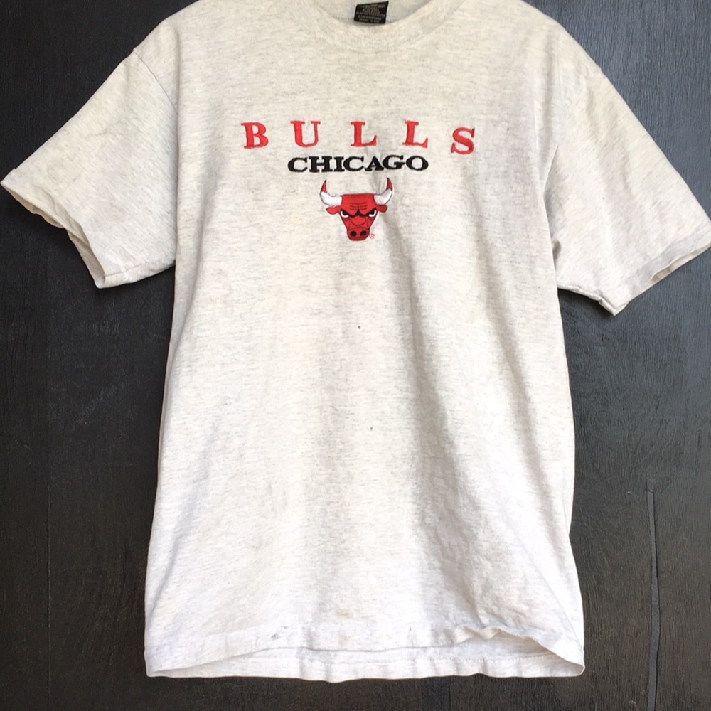 VINTAGE BULL R-SHIRT WITH STRAINS SIZE LARGE